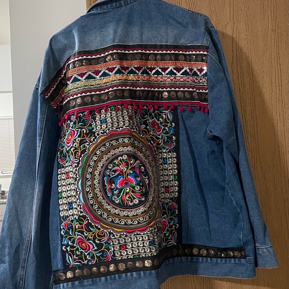 Women’s Shein Blue jean jacket